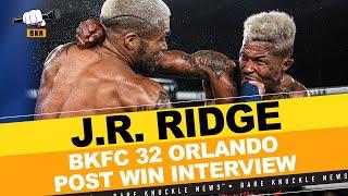 "The Lion Came Out To Eat”-JR Ridge On His 5 Round Battle With Chancey Wilson At BKFC 32