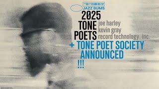 BREAKING NEWS: 2025 Tone Poets + Tone Poet Society Announced!