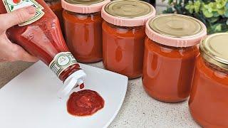 I don't buy ketchup anymore! Better than KFC! Homemade ketchup without chemicals and additives