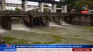 FLASH FLOODS SUBMERGE ROADS IN IMPHAL CITY; ITHAI BARRAGE GATES OPENED | 30 MAY 2025