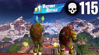 115 Elimination Duo vs Squads Wins ft. @Thunderrrz  (Fortnite Chapter 5 Build / Zero Build Gameplay)