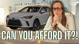 Lexus RX 350 2024 | Cost to Own | Financial Analysis