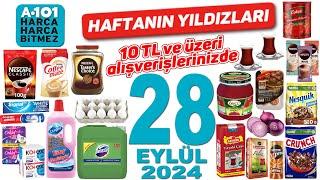 A101 28 EYLÜL 2024 İNDİRİM KATALOĞU | A101 KAMPANYA VE İNDİRİMLERİ | A101 100 LİRA ÜZERİ KAMPANYASI