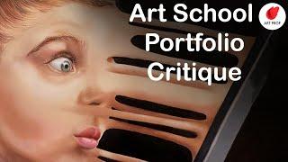 Art School Portfolio Critique: MUST WATCH!