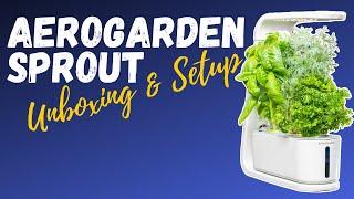 Unboxing & Setup for the AeroGarden Sprout - AeroGarden Tips Revealed!