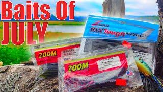 My Top 5 July Bass Fishing Baits