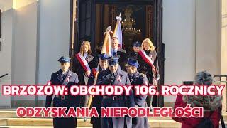 BRZOZÓW: Obchody 106. rocznicy Odzyskania Niepodległości