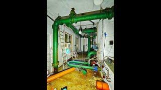 Opuszczona stacja uzdatniania wody Urbex.