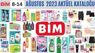 BİM 8-14 AĞUSTOS 2023 AKTÜEL KATALOĞU/GİYİM/TEMİZLİK ÜRÜNLERİ #bim#indirimgünleri#alışveriş