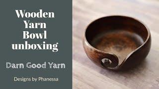 Wooden Yarn Bowl Unboxing & Giveaway!