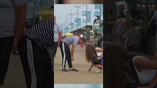  When a girl Dropping eggplant - AWESOME REACTIONS  #funny #pranks #comedy