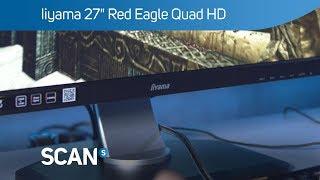 iiyama 27" 144Hz Red Eagle Quad HD FreeSync Gaming Monitor GB2760QSU-B1 - Overview