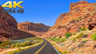 Moab Utah to Grand Junction Colorado Complete Scenic Drive 4K