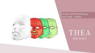 How to use Deesse LED Phototherapy Face Mask - Mellite