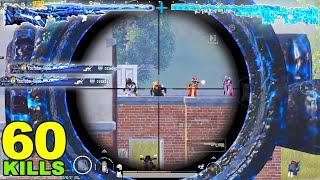 60KILLS!! MY BEST SNIPER GAMEPLAY IN MARTIAL SHOW MODE  PUBG Mobile