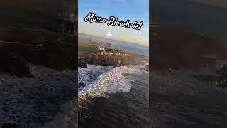 Captured a little blowhole on the way into Shelter Cove!