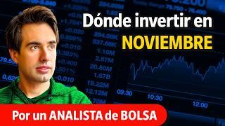 3 RECOMENDACIONES de INVERSIÓN para noviembre | Análisis de la bolsa de valores