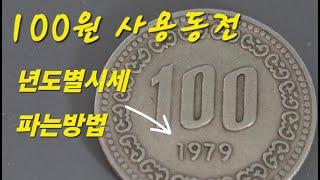 2024년 100원 구도안 년도별 시세와 발행량 파는법 알고 가세요