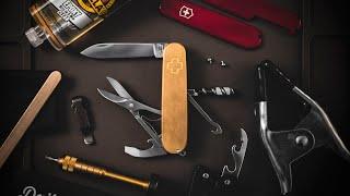 Customize Your Swiss Army Knife With Brass Scales | Daily Customs