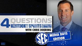 Chris Doering's 4 Questions with KSR at SEC Media Days 2021