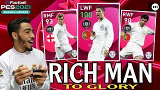 I GOT THE CALMA CRISTIANO RONALDO PES 2021 MOBILE  RICH MAN TO GLORY #3