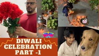 Diwali Celebration Vlog Part 1 | Diwali Vlog 2021 | Anita Malik Vlogs