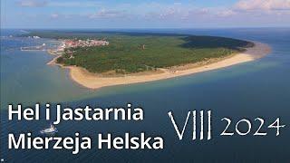 NIESAMOWITY Hel/Jastarnia/Mierzeja Helska z DRONA w 4K!