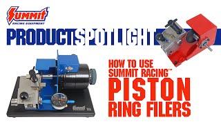 How to File Your Engine’s Piston Rings | Summit Racing USA-1 vs. Pro Ring Filers