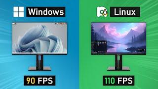 Linux is now FASTER than Windows!! Linux vs Windows - 2025 Gaming Benchmarks