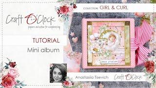 TUTORIAL - Mini album - GIRL & CURL - design by: Anastasiia Tysevych