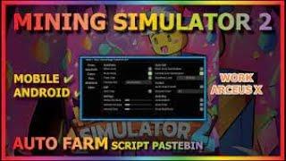 Mining simulator script Pastebin