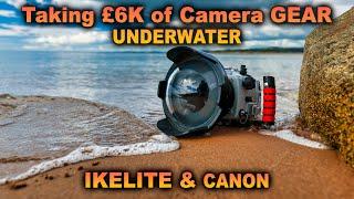 TAKE A CANON R6 Underwater IS IT BETTER THAN AN ACTION CAMERA ? PART 1