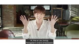 (ENG) Lee Joon Gi x Penegreen TV CF making interview (2020/02/07)