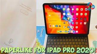 Paperlike Screen Protector for iPad Pro 2020 Review!