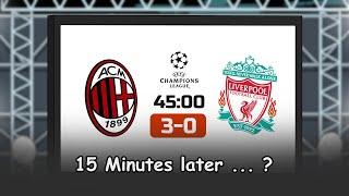 2004-05 Champions League Final (Liverpool vs AC Milan) - The Greastest COMEBACK in football history.