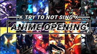 TRY TO NOT SING OR DANCE | ANIME EDITION! ️