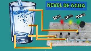 WATER level DETECTOR with TRANSISTORS