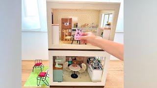 Re-ment Puchi House Dollhouse Mini kitchen set ASMR