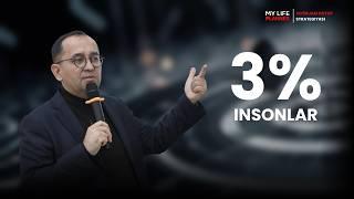 3% INSONLAR | BAXTLI BO'LISH UCHUN | BIR QADAM OLDINGA