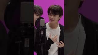 Mark taking out his in-ear to listen to doyoung immaculate vocals during designer