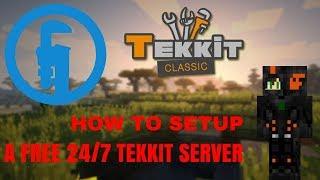 HOW TO MAKE A FREE 24/7 TEKKIT SERVER!! [2017] [1.7/1.8/1.9/1.11/1.12] [LavaRushHD]