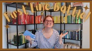 First Line Battle Blue Books | Lauren and the Books