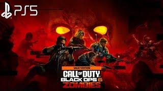 Call of Duty Black Ops 6 Zombies Gameplay Walkthrough | COD BO6 Vault Edition Zombies Mode Gameplay