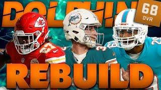 Josh Rosen Takes Over The Dolphins! Realistic Rebuild of The Miami Dolphins Madden 19 Franchise