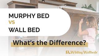 What is the Difference Between a Murphy Bed and a Wall Bed?   - Wilding Wallbeds