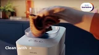 Philips Baristina - How to clean the bean compartment