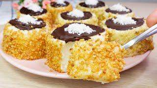 No baking! Without gelatine and eggs! Very tender and delicious dessert! # 135