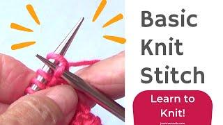 The Knit Stitch