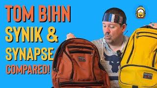 Tom Bihn Synapse 25 and Synik 30 Review, Walkthrough & Comparison