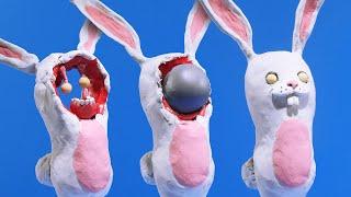 Bunnywith (a Stop Motion animation)